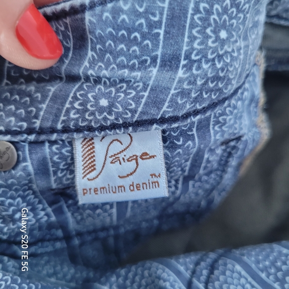 Paige Dark Wash Jeans size 27 - Picture 8 of 13